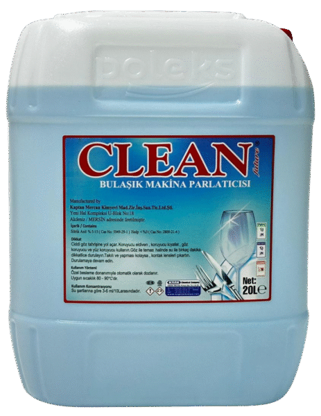Clean Bulaşık Makine Parlatıcısı 20 Kg