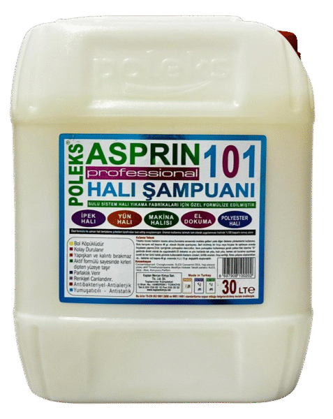 Poleks Asprin 101 Halı Şampuanı 20 Kg