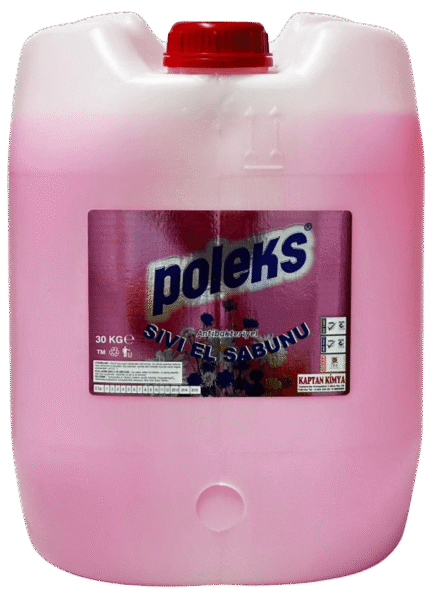 Poleks Sıvı El Sabunu (Pembe) 30 Kg